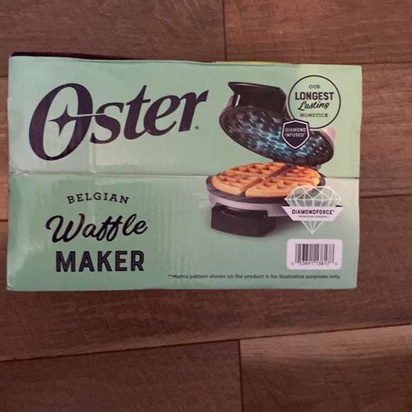 Oster Kitchen Nwt Oster Belgian Waffle Maker Diamondforce Nonstick